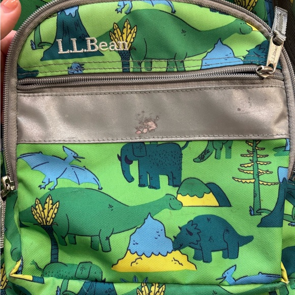 L.L. Bean Kids' Green and Blue Animal Backpack Set - Picture 8 of 8